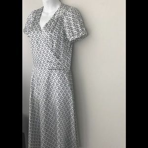 Zara Basic Printed Dress M